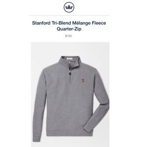PETER MILLAR *STANFORD* Melange Fleece 1/4 Zip